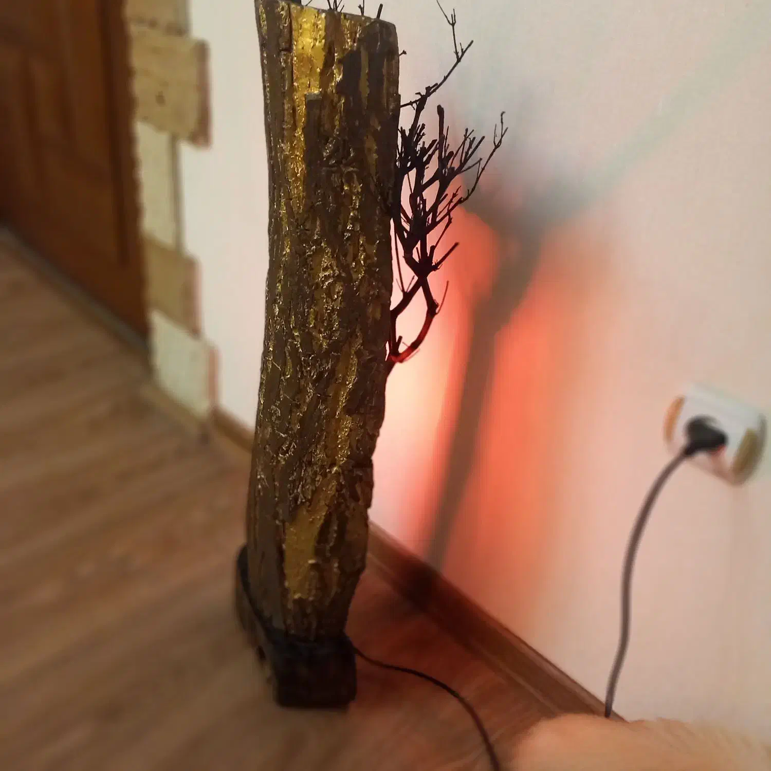 آباژور روستیک|چراغ خواب و آباژور|کرج, فاز ۳ گوهردشت|دیوار