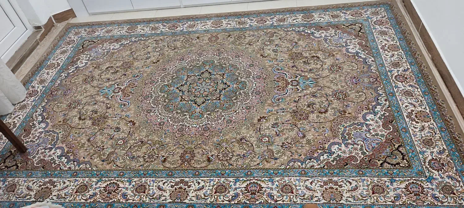 فرش 1200 شانه در حد نو|فرش|مهاباد (آذربایجان غربی), |دیوار