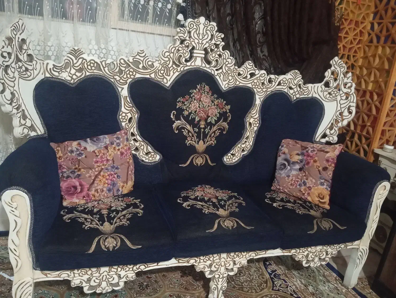 مبلمان 7 نفره|مبلمان خانگی و میز عسلی|شهریار, کهنز|دیوار