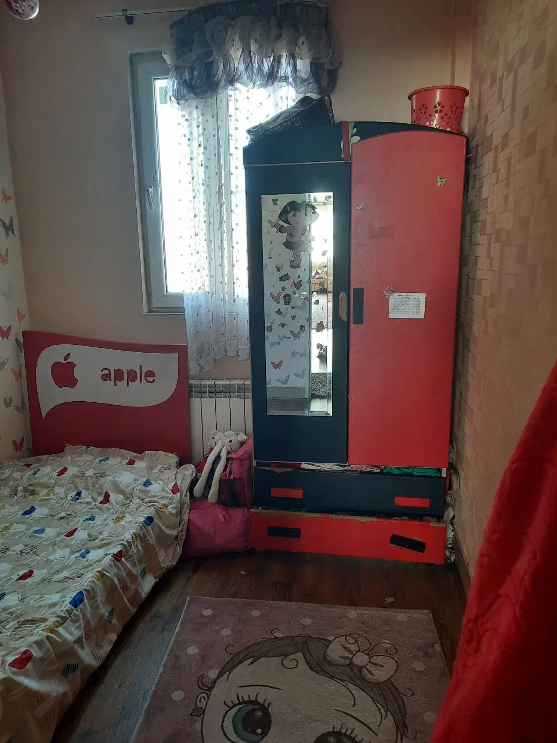 تخت و کمد نوجوان|تخت و سرویس خواب|بروجرد, |دیوار