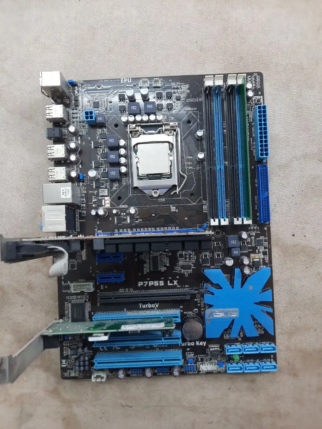 باندل i3 مادربرد p7p55|قطعات و لوازم جانبی رایانه|ورامین, ریحان آباد|دیوار