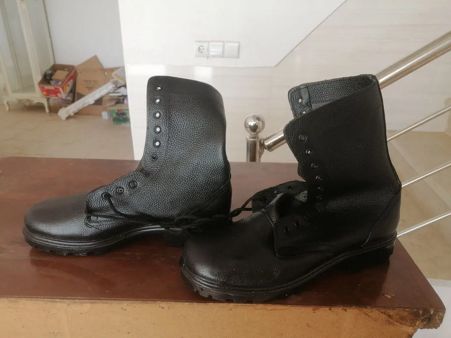 پوتین سربازی|کیف، کفش، کمربند|قزوین, |دیوار