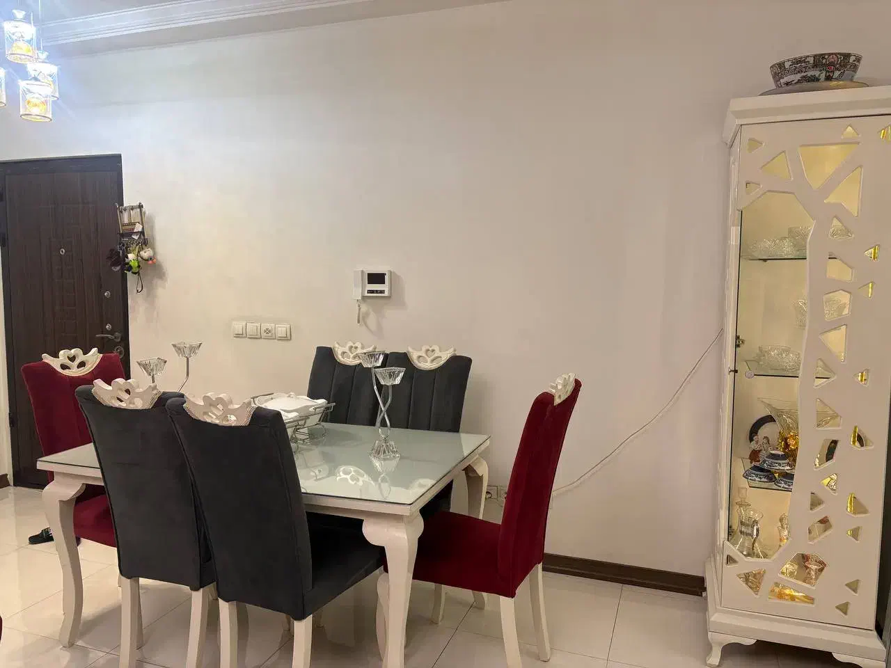 ناهار خوری ۶نفره|میز و صندلی غذاخوری|ری, جوانمرد قصاب|دیوار