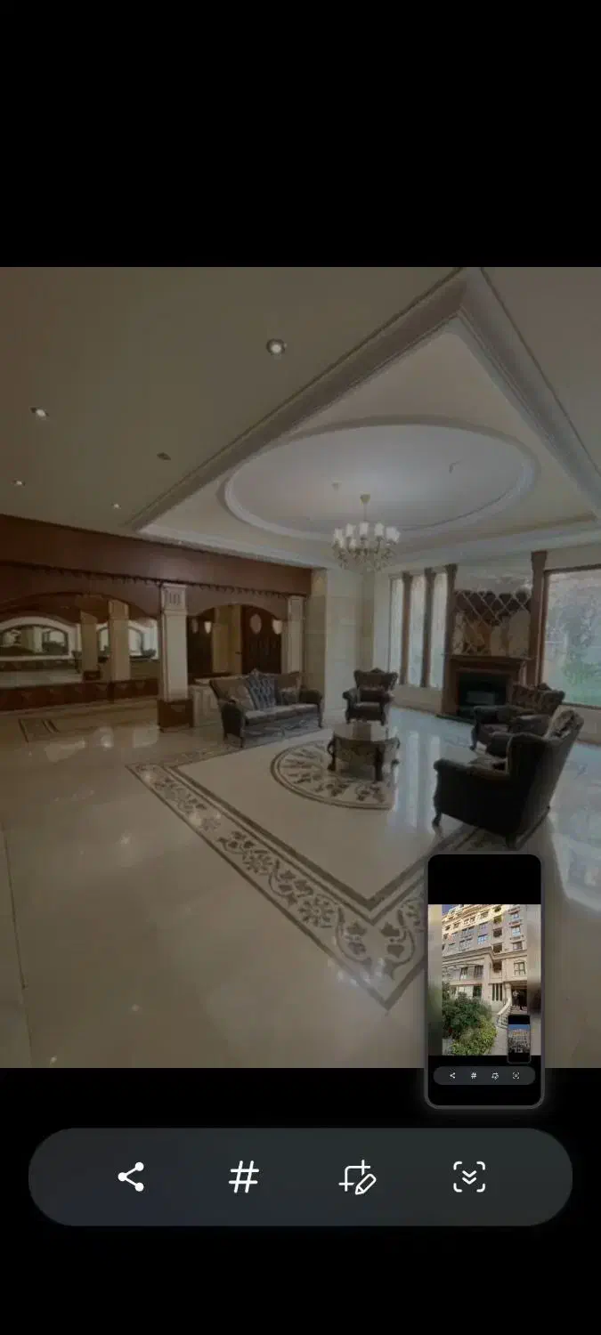 سعادت آباد 165متر رهن کامل 3 پارکینگ