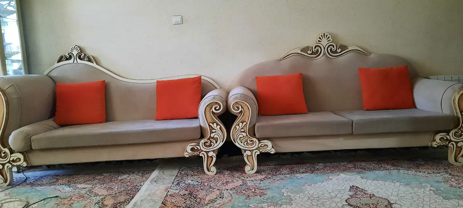 مبل و جلو مبلی|مبلمان خانگی و میز عسلی|قائن, |دیوار