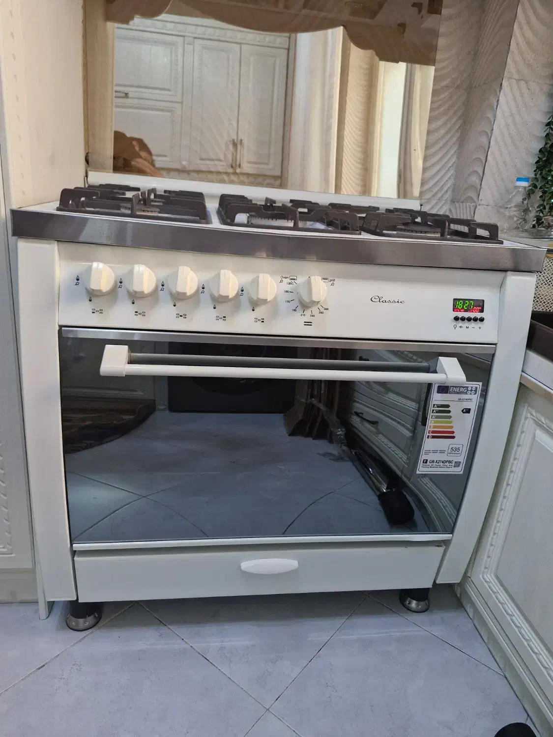 گاز ۵ شعله فر دار جوجه گردان|اجاق گاز و لوازم برقی پخت‌وپز|تهران, ابوذر|دیوار