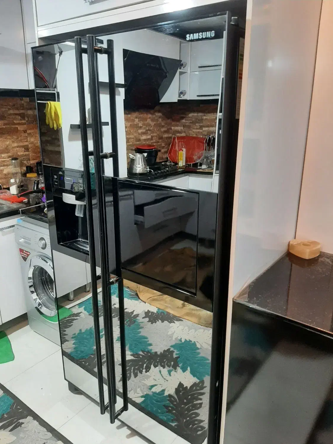 یخچال سامسونگ ساید آینه ایی|یخچال و فریزر|تهران, بهداشت|دیوار