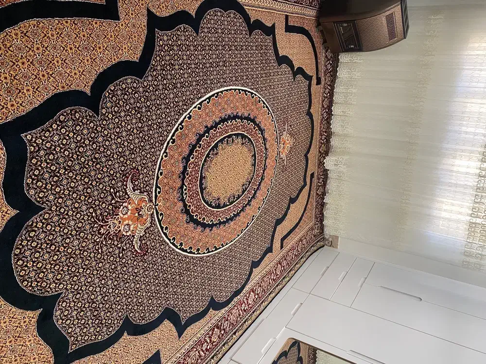 فروش فرش 3×4 درحد نو|فرش|بانه, |دیوار