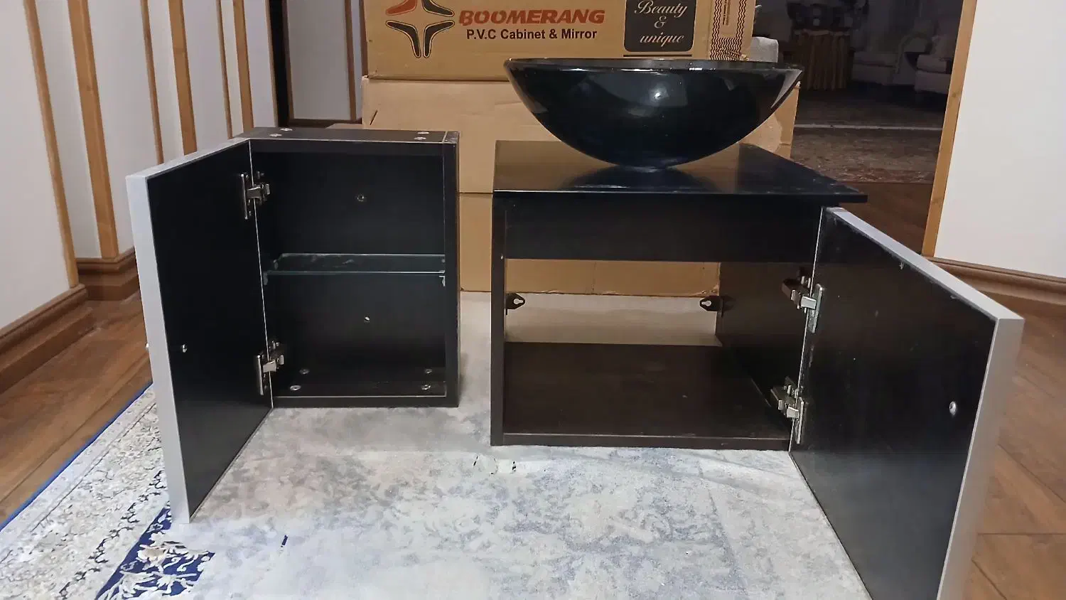 روشویی کابیندار|لوازم سرویس بهداشتی|رشت, منظریه|دیوار