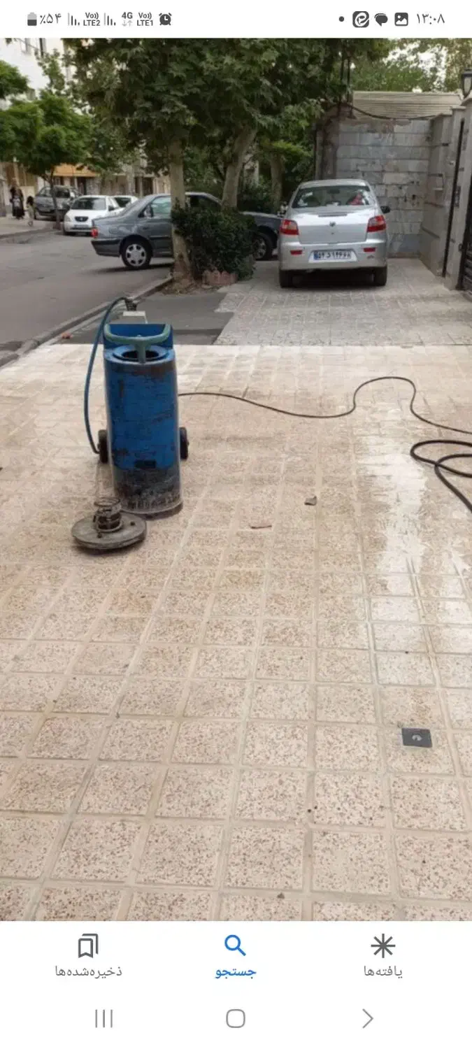 کفسابی.ساب زنی.سنگ سابی.نماشویی.کف سابی|خدمات نظافت|قم, نیروگاه|دیوار