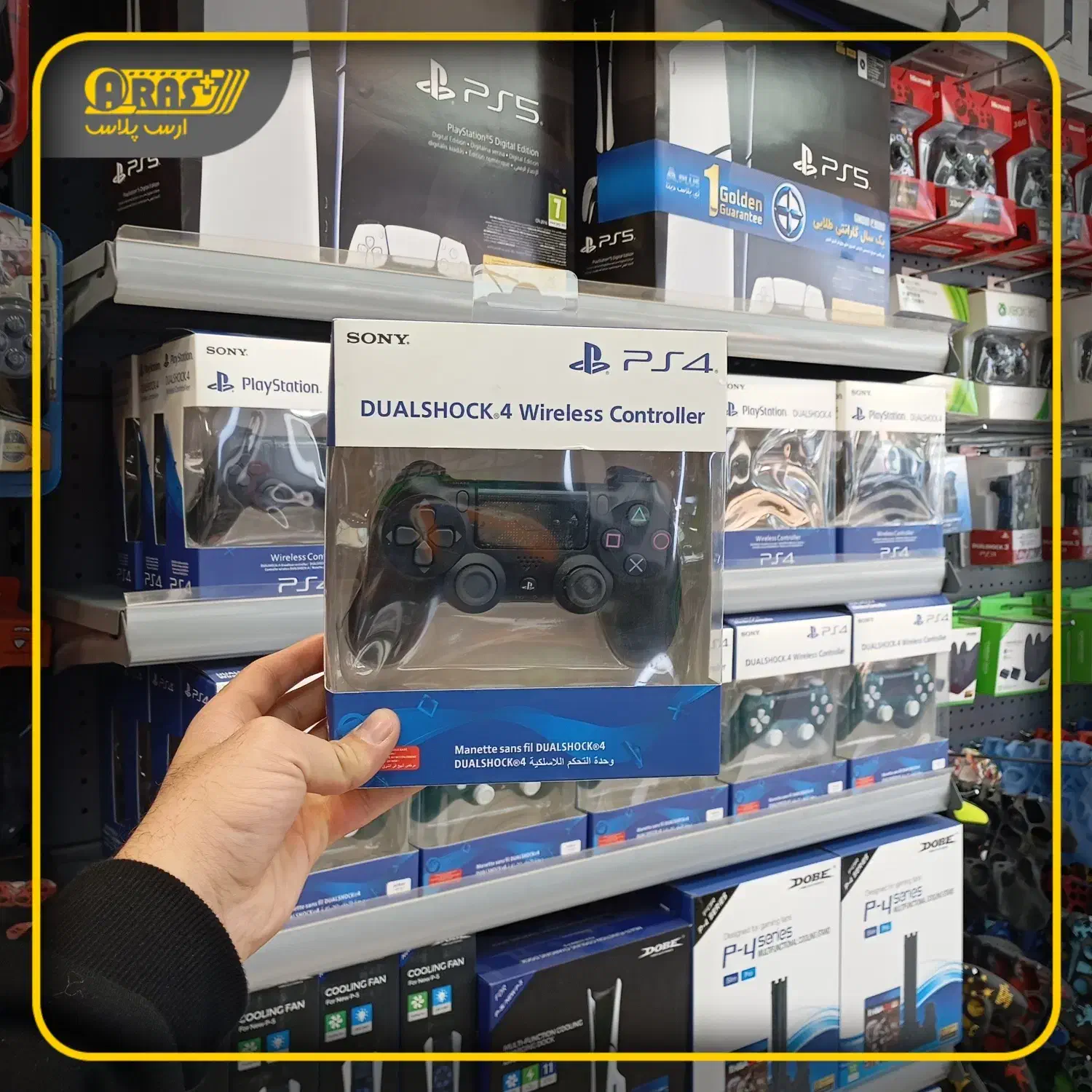 دسته ps 4 درجه یک|کنسول، بازی ویدئویی و آنلاین|مشهد, سراب|دیوار