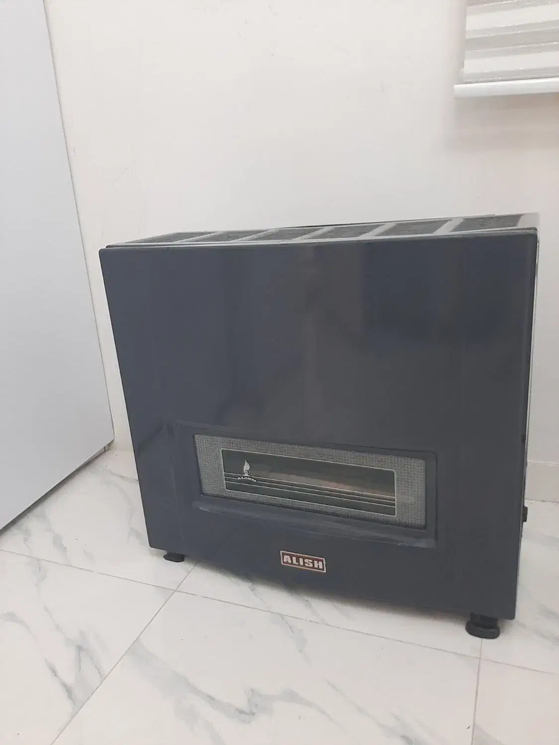 بخاری گازی برند آلیش گاز مدل ۳۰۰۰۰رنگ طوسی|بخاری، هیتر، شومینه|رشت, ولکس|دیوار