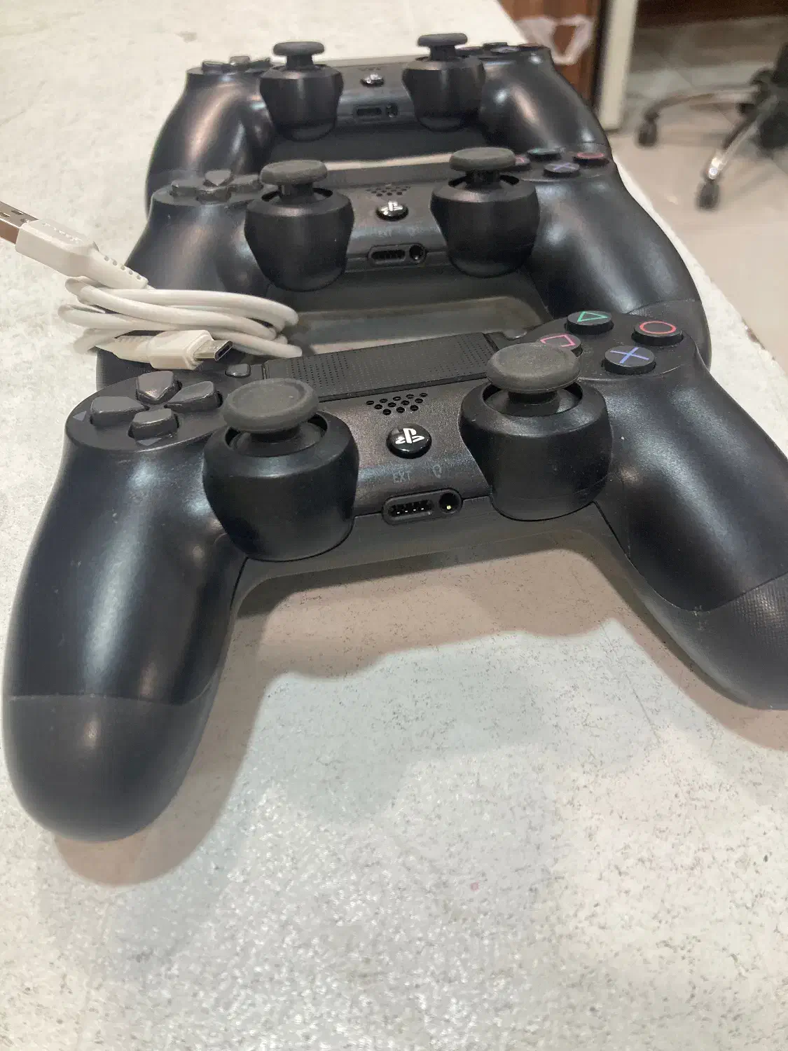 3 عدد دسته کپی ps4 + یک عددکابل|کنسول، بازی ویدئویی و آنلاین|تهران, کیانشهر|دیوار