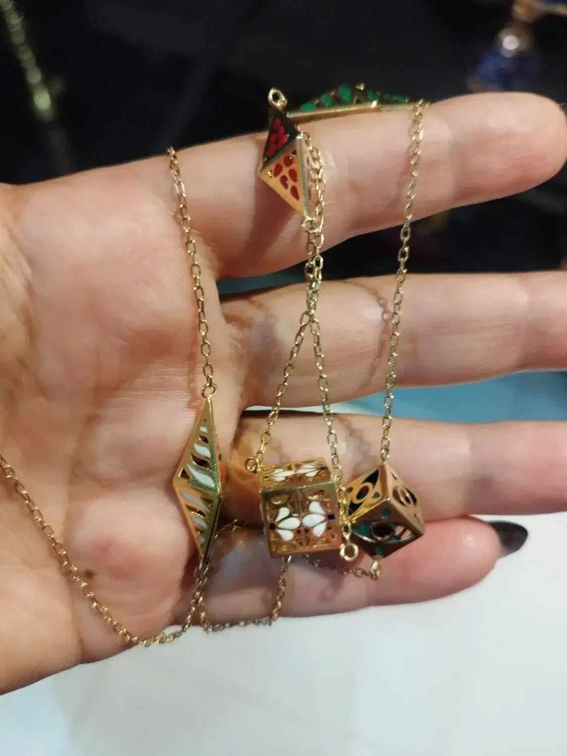 گردنبند رولباسی نما دار طلا 13.210|جواهرات|کرج, باغستان|دیوار