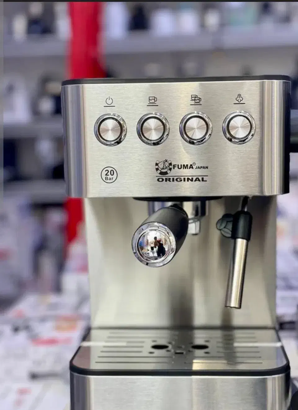 قهوه ساز فوما ژاپن( 20بار)|سماور، چای‌ساز، قهوه‌ساز|بندر انزلی, معلم|دیوار