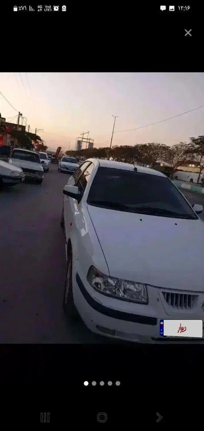 سمندlx مدل ۹۴ دوگانه سوز دستی|خودرو سواری و وانت|اصفهان, باغ فدک|دیوار