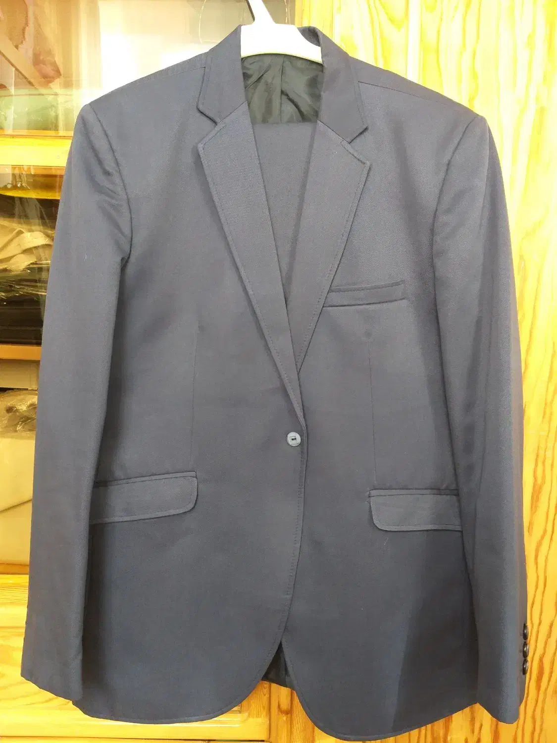 کت شلوار مجلسی سایز ۴۸ الی ۵۰ رنگ سرمه ای|لباس|سهند, |دیوار