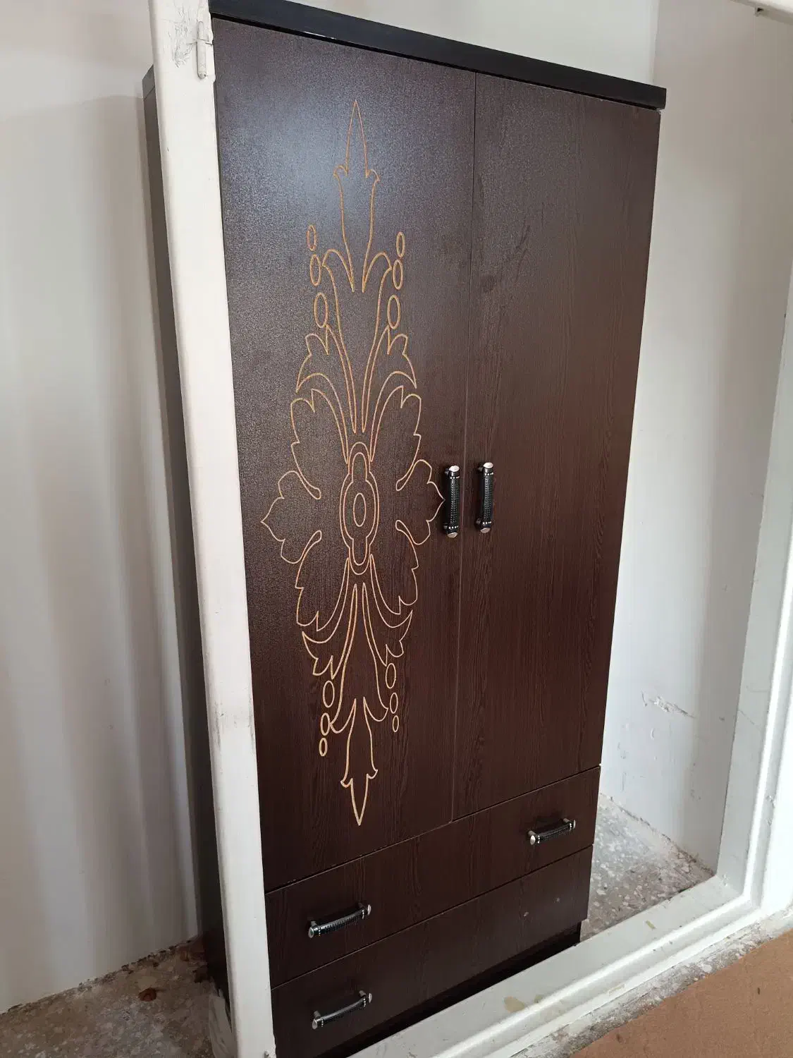 کمد رخت آویز لباس کشو دار،جنس MDF|جاکفشی، کمد، دراور|رباط‌کریم, شهرک والفجر|دیوار