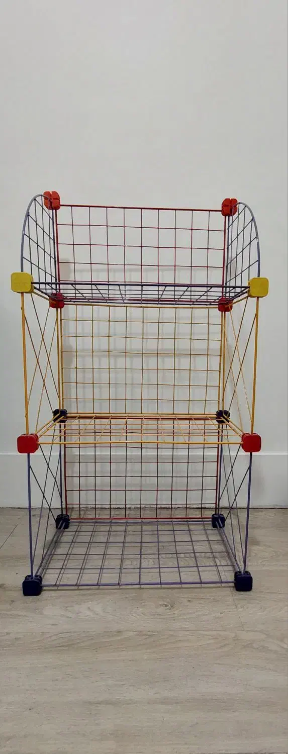 قفسه فلزی ۳ طبقه|کتابخانه، شلف، قفسههای دیواری|تهران, توحید|دیوار