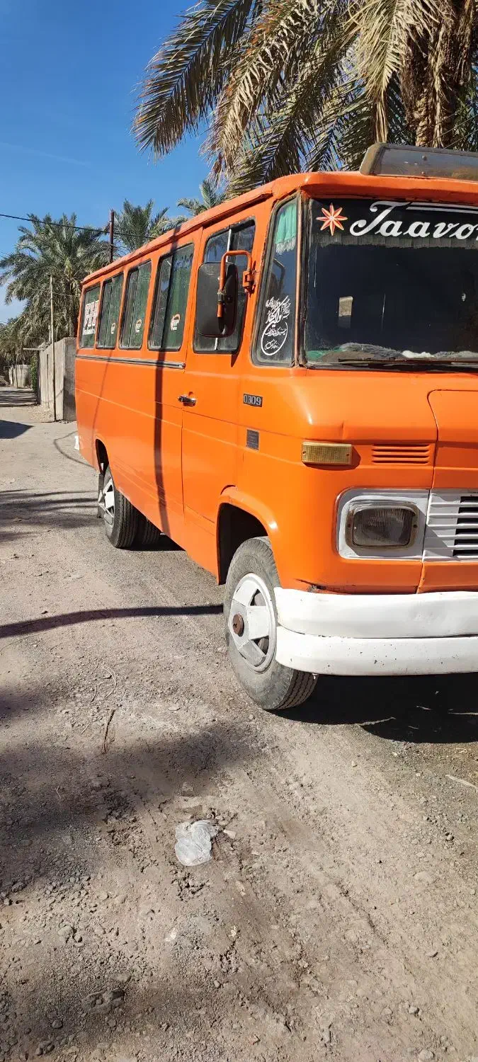 مینی بوس تمیز|خودرو سنگین|بم, |دیوار