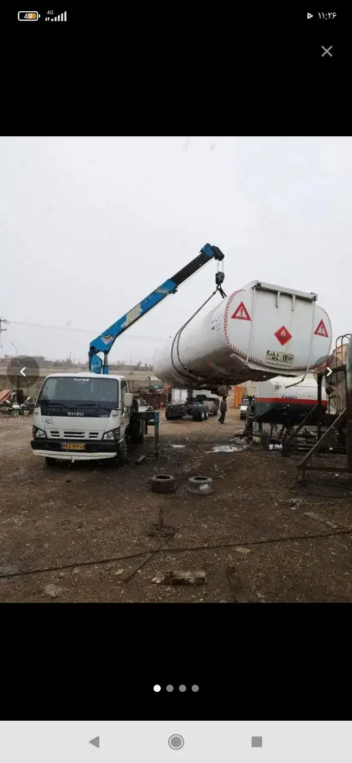 اجاره جرثقیل با قیمت مناسب|خدمات حمل و نقل|کرج, کمال‌شهر|دیوار