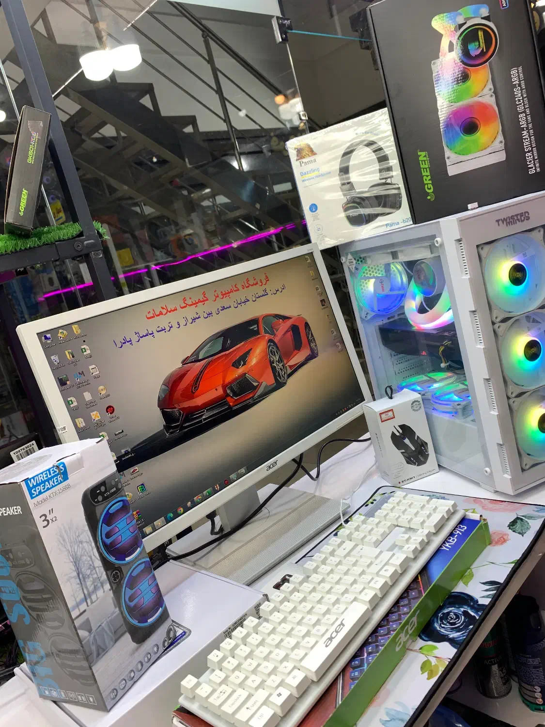 سیستم خانگی با قابلیت اجرای تمامی بازی های روز|رایانه رومیزی|اهواز, گلستان|دیوار