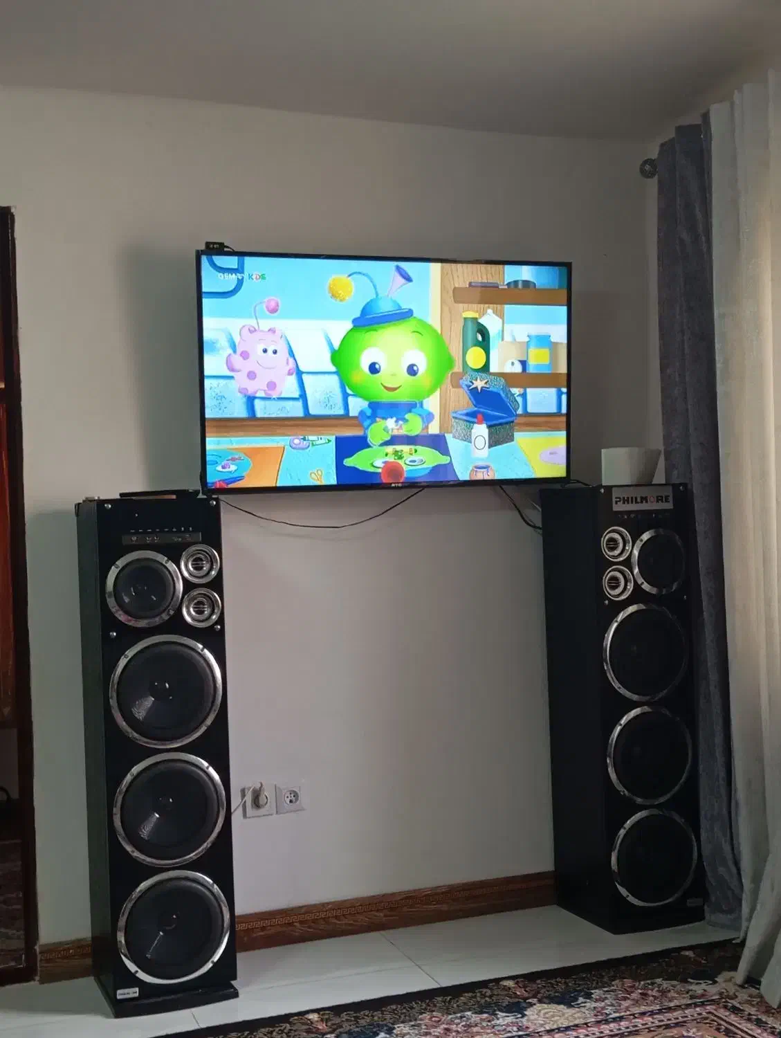 سیستم صوتی برای خانه|سیستم صوتی خانگی|توتکابن, |دیوار