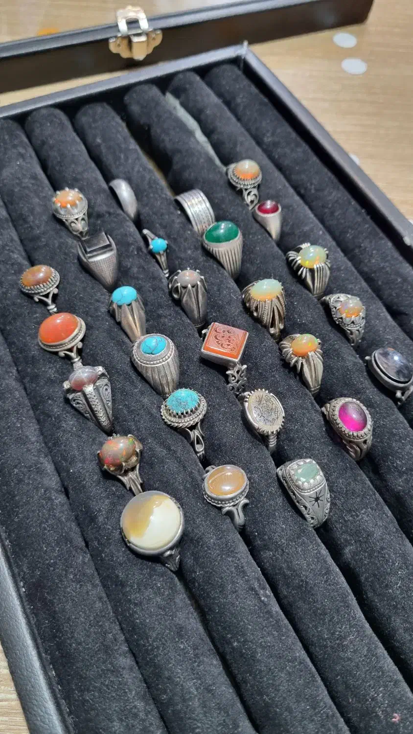 انگشت نقره کار دست|زیورآلات و اکسسوری|تهران, تختی|دیوار