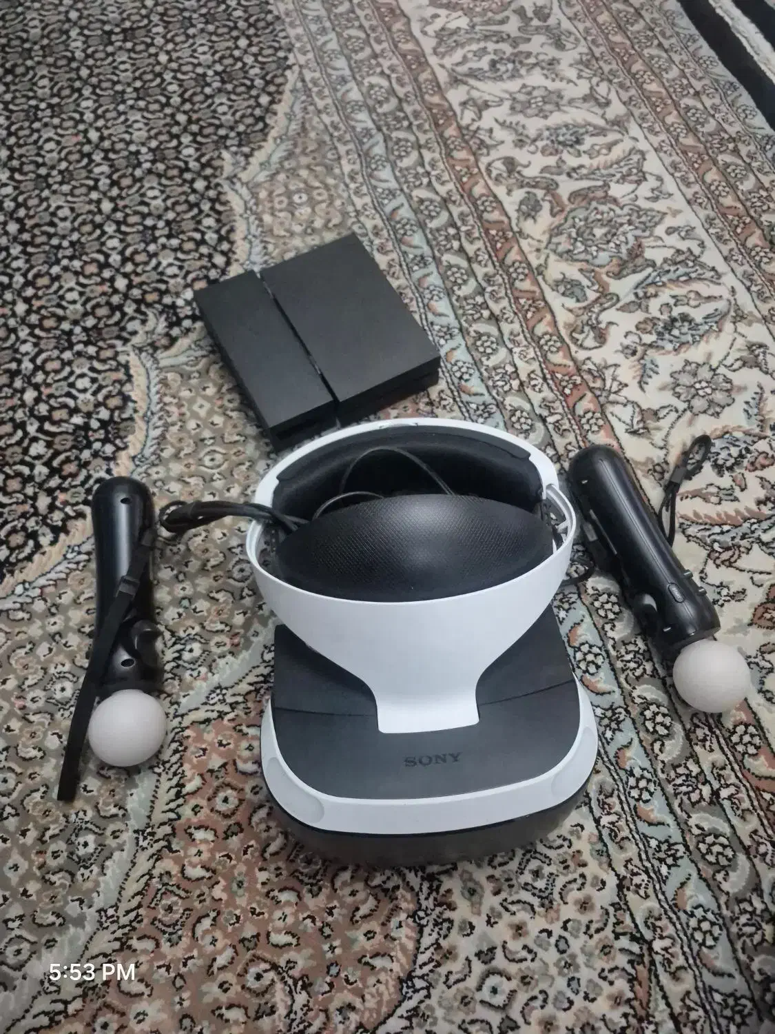 عینک واقعیت مجازی پلی استیشن ps VR|کنسول، بازی ویدئویی و آنلاین|مراغه, |دیوار