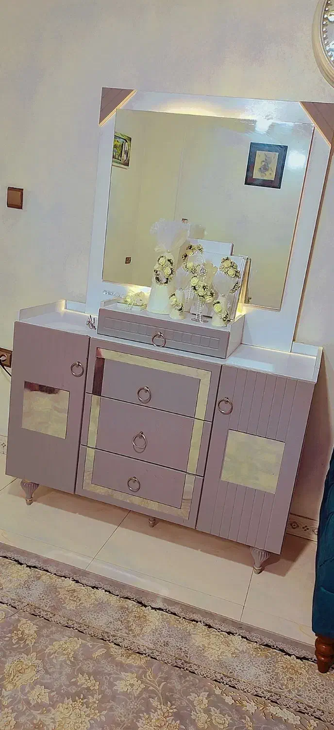 سرویس خواب کامل برا جهیزیه بوده درحد|تخت و سرویس خواب|پاکدشت, پاکدشت (مامازند)|دیوار