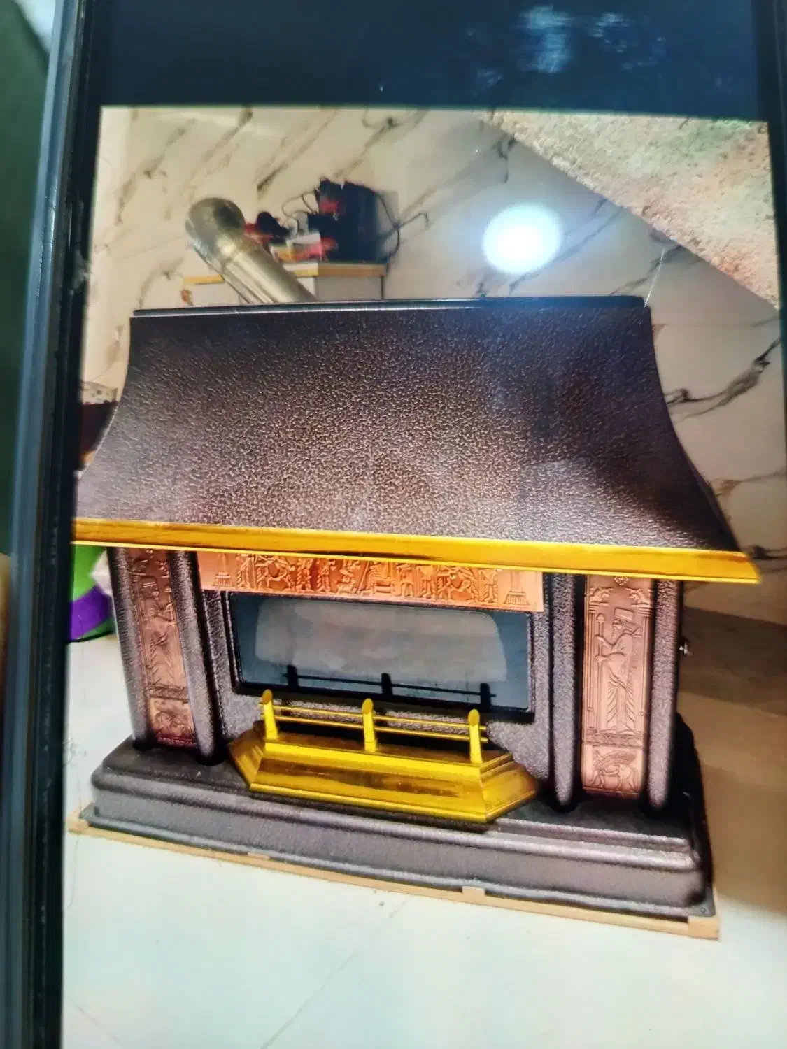 بخاری و آبگرمکن بسیار تمیز|بخاری، هیتر، شومینه|بندر گناوه, |دیوار