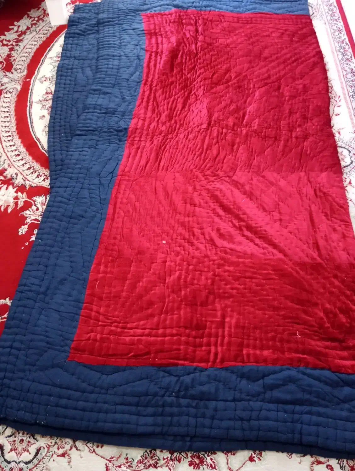 لحاف مخمل دونفره|رختخواب، بالش، پتو|شیراز, شهرک گلدشت حافظ‎|دیوار