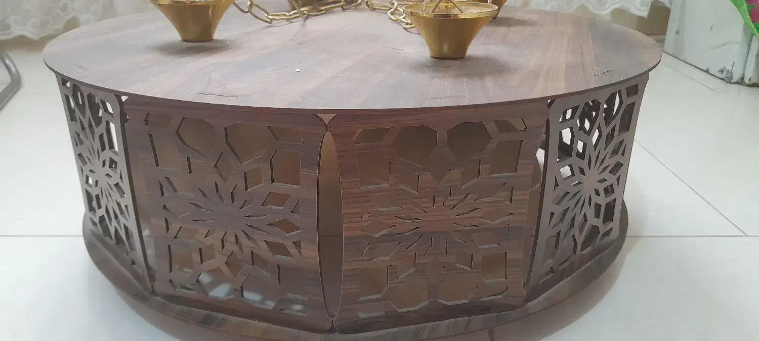 لوستر چوبی|لوستر و چراغ آویز|اراک, |دیوار