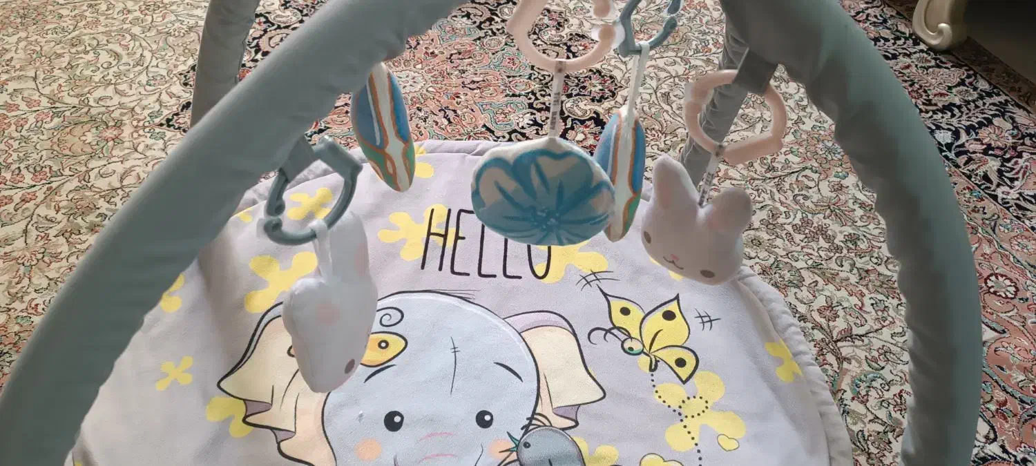 تشک بازی مخمل نوزاد|اسباب و اثاث بچه|همدان, |دیوار