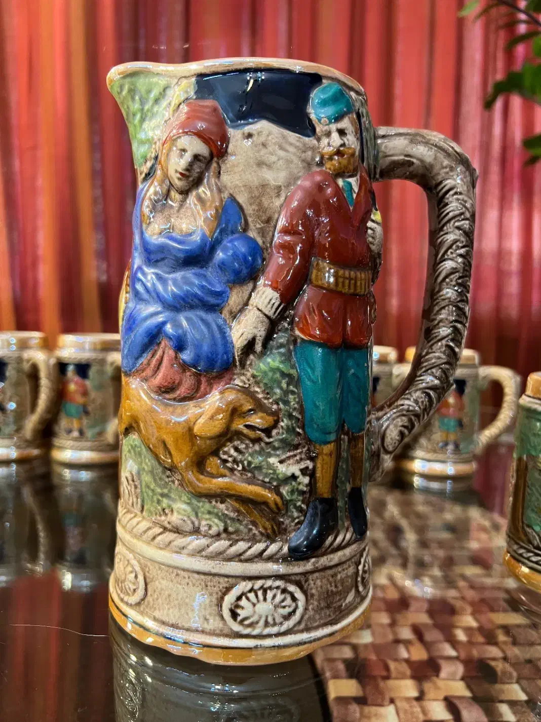 سرویس پارچ و لیوان آنتیک|ظروف سرو و پذیرایی|تهران, ستارخان|دیوار