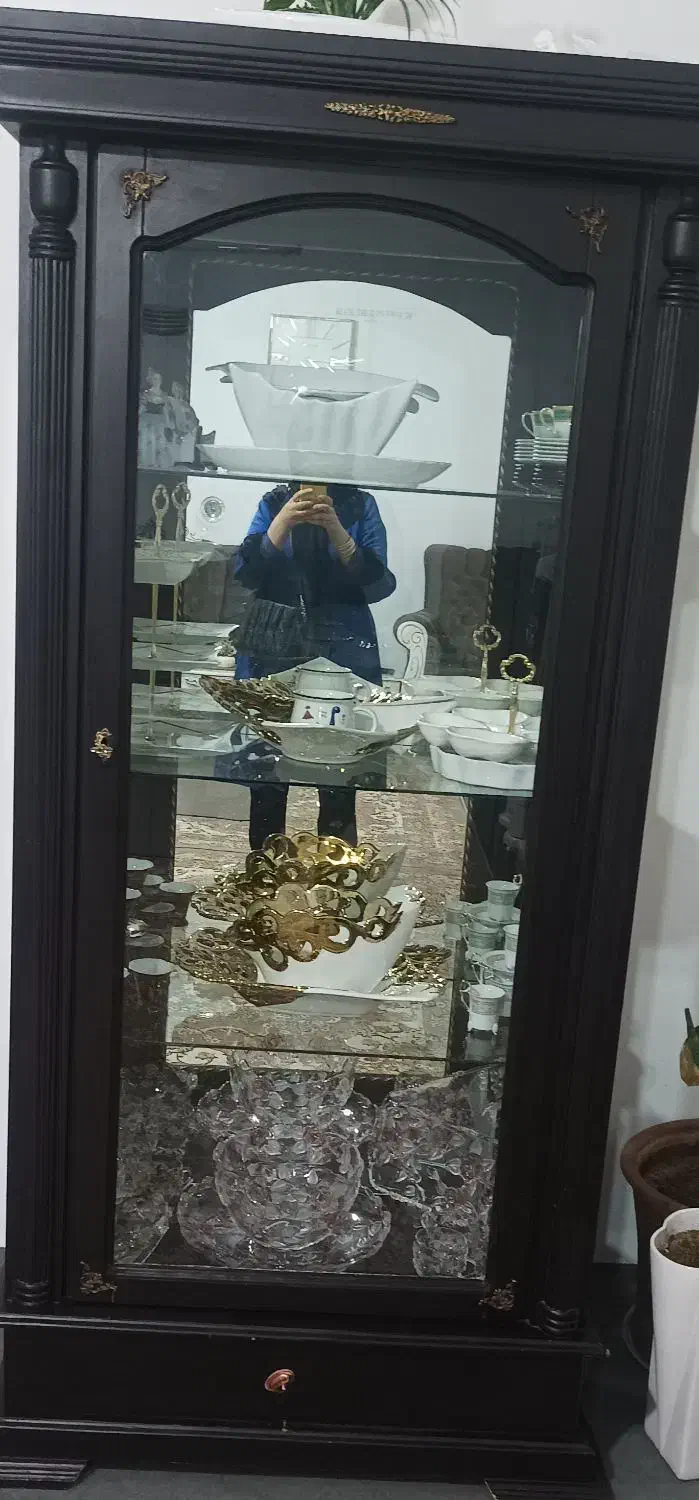 بوفه چوبی|بوفه، ویترین، کنسول|خوی, |دیوار