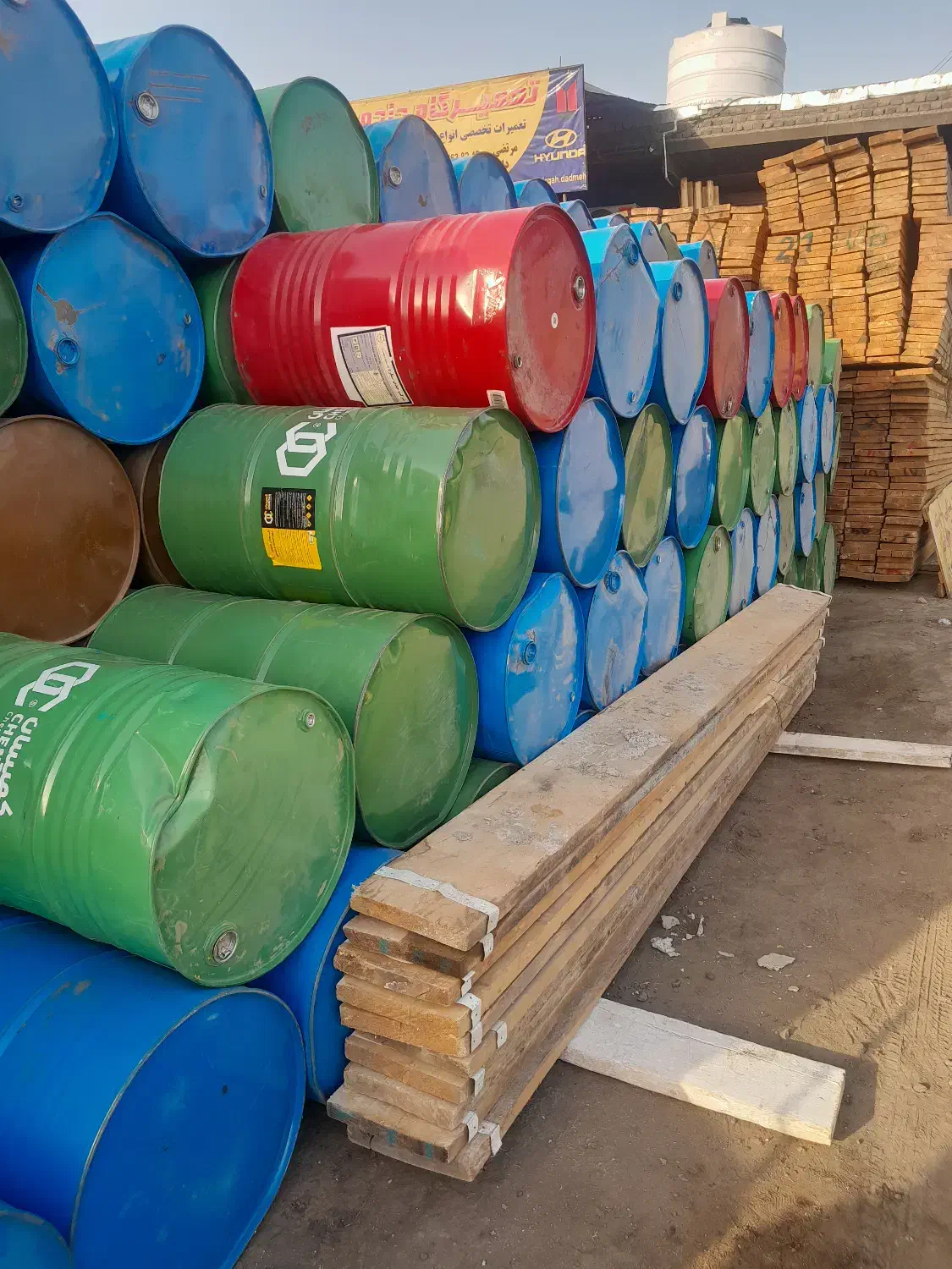 بنگاه فروش تخته زیرپایی بنایی ۴متری قطر ۴.۵سانت|مصالح و تجهیزات ساختمان|تهران, خاوران|دیوار