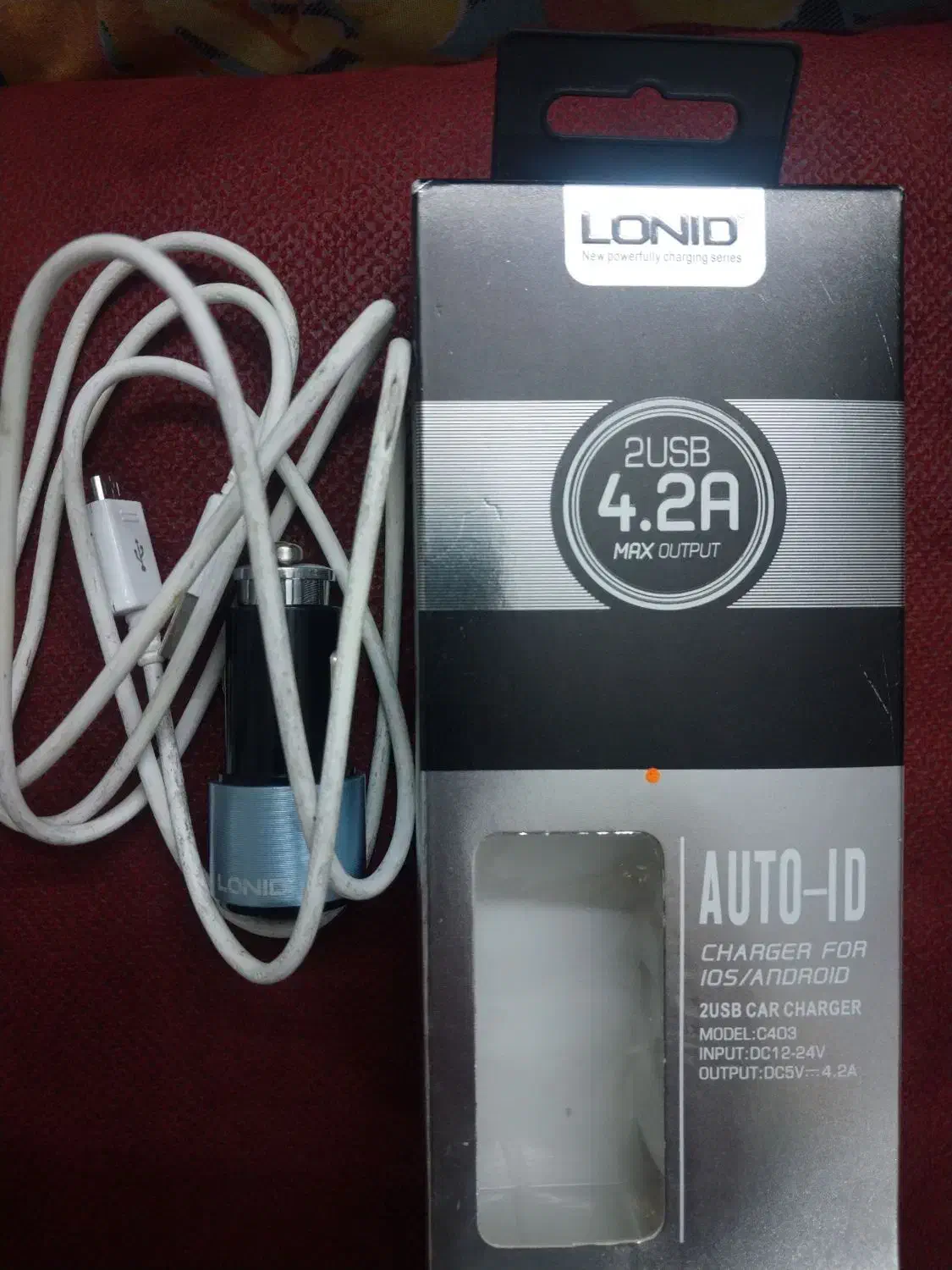 شارژر فندکی|لوازم جانبی موبایل و تبلت|پردیس, فاز ۵|دیوار