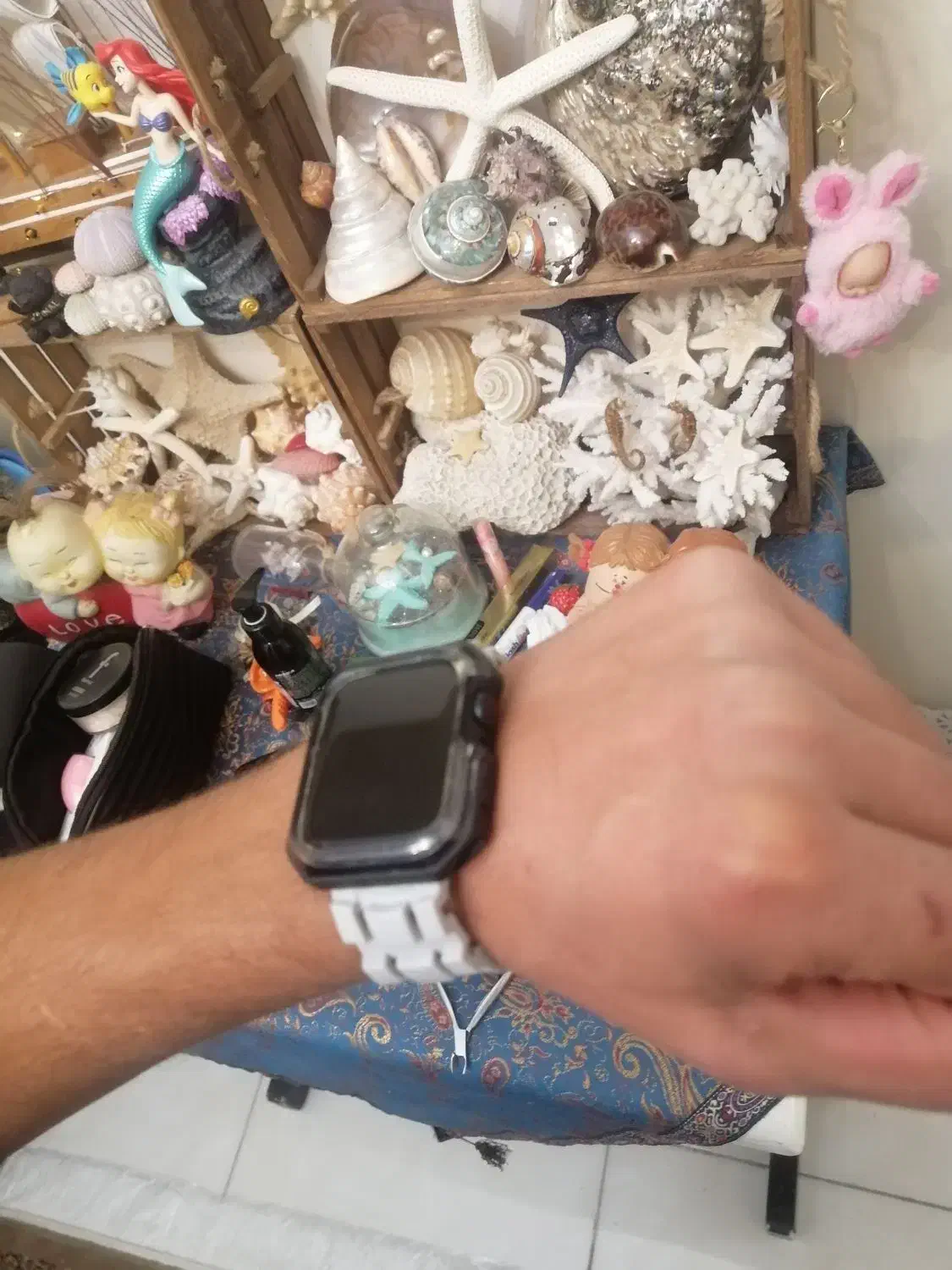 اپل واچ se 2024 درحد نو 44 مشکی|لوازم جانبی موبایل و تبلت|ری, علایین|دیوار