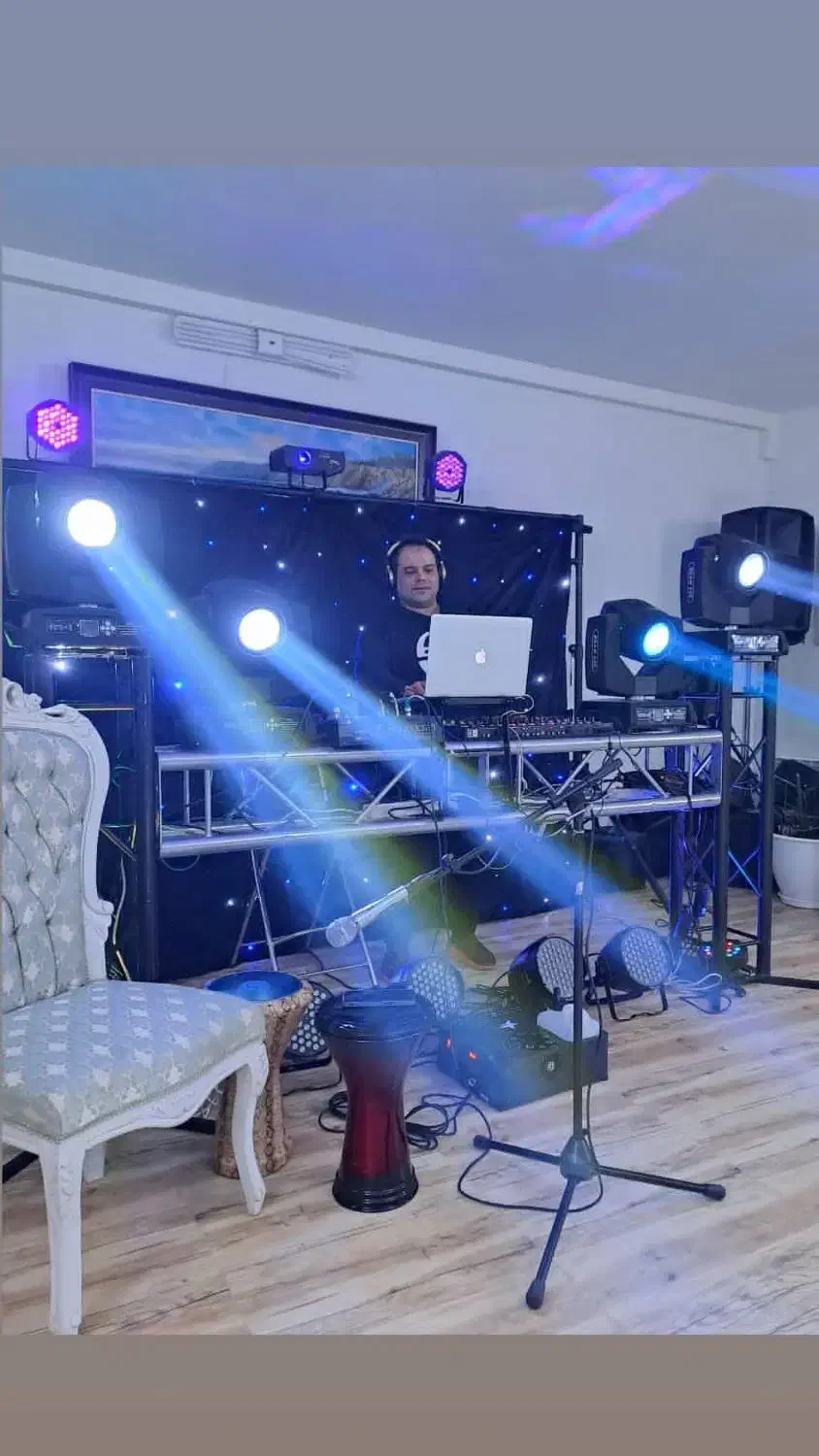 خدمات دیجی Dj نور پردازی استیج صدا برداری حرفه ای|خدمات پذیرایی، مراسم|مشهد, احمدآباد|دیوار