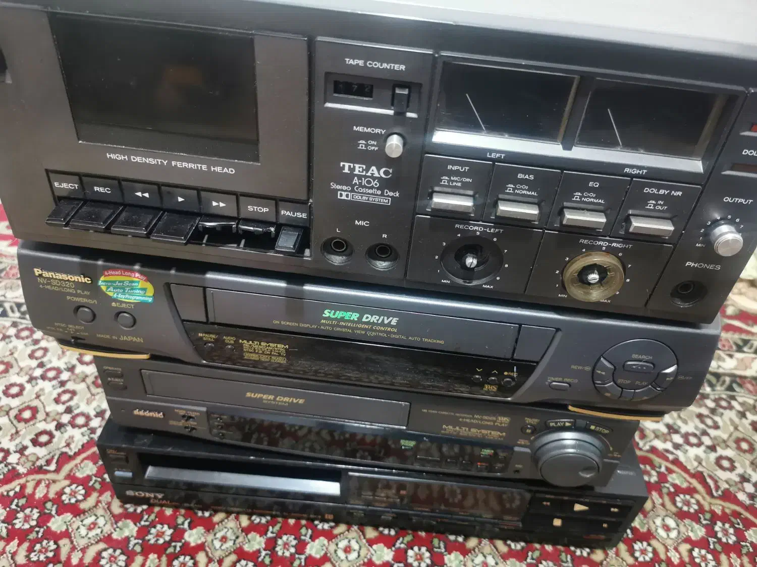 رادیو ضبط سونی و پاناسونیک|سیستم صوتی خانگی|آفتاب, |دیوار