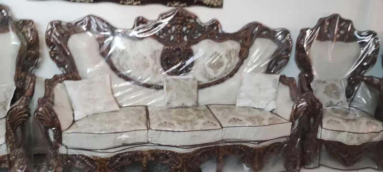 مبل استیل ۹ نفره|مبلمان خانگی و میز عسلی|تهران, هاشم‌آباد|دیوار