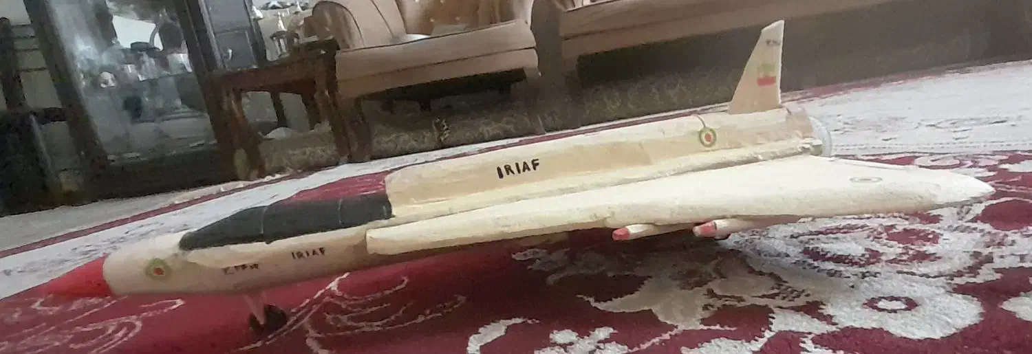 ماکت جنگنده اف۱۵۲ چوبی ارتش ایران|مجسمه، تندیس، ماکت|پردیس, فاز ۲|دیوار