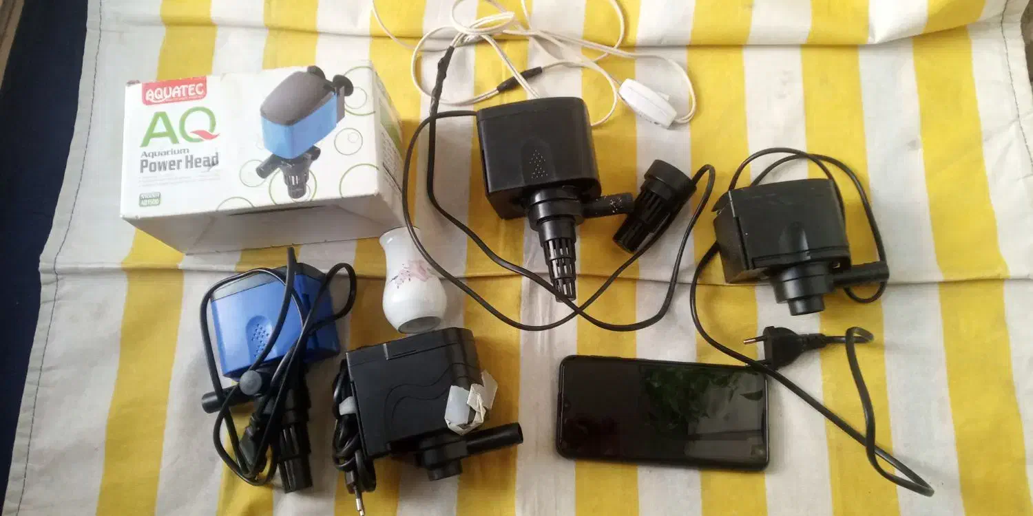 معاوضه یا فروش پمپ هوا واتر پمپ بخاری چوب آبنوس|ماهی|تهران, مقدم|دیوار