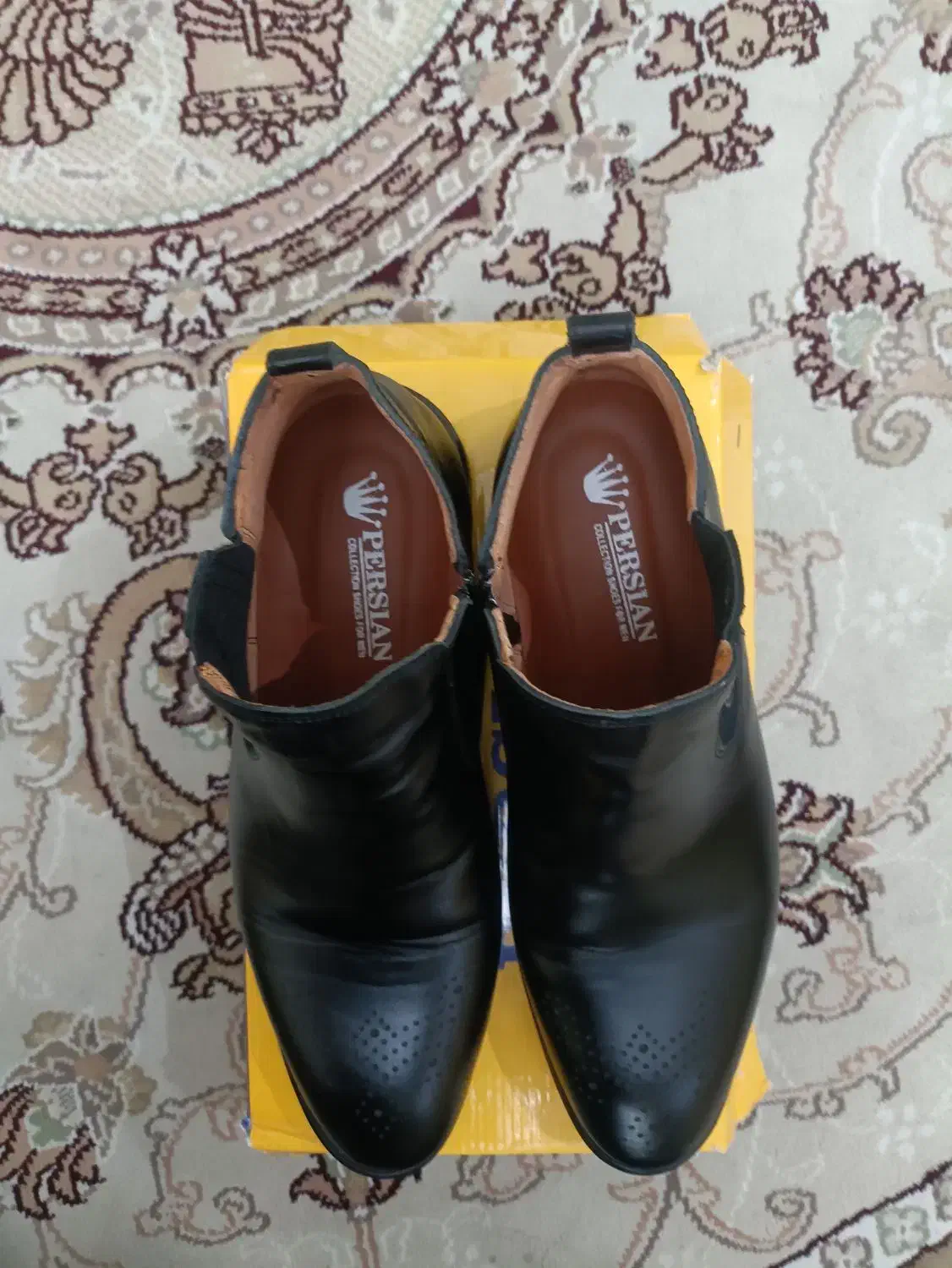 کفش مردانه چرم نیم بوت سایز 43|کیف، کفش، کمربند|تهران, جمالزاده|دیوار