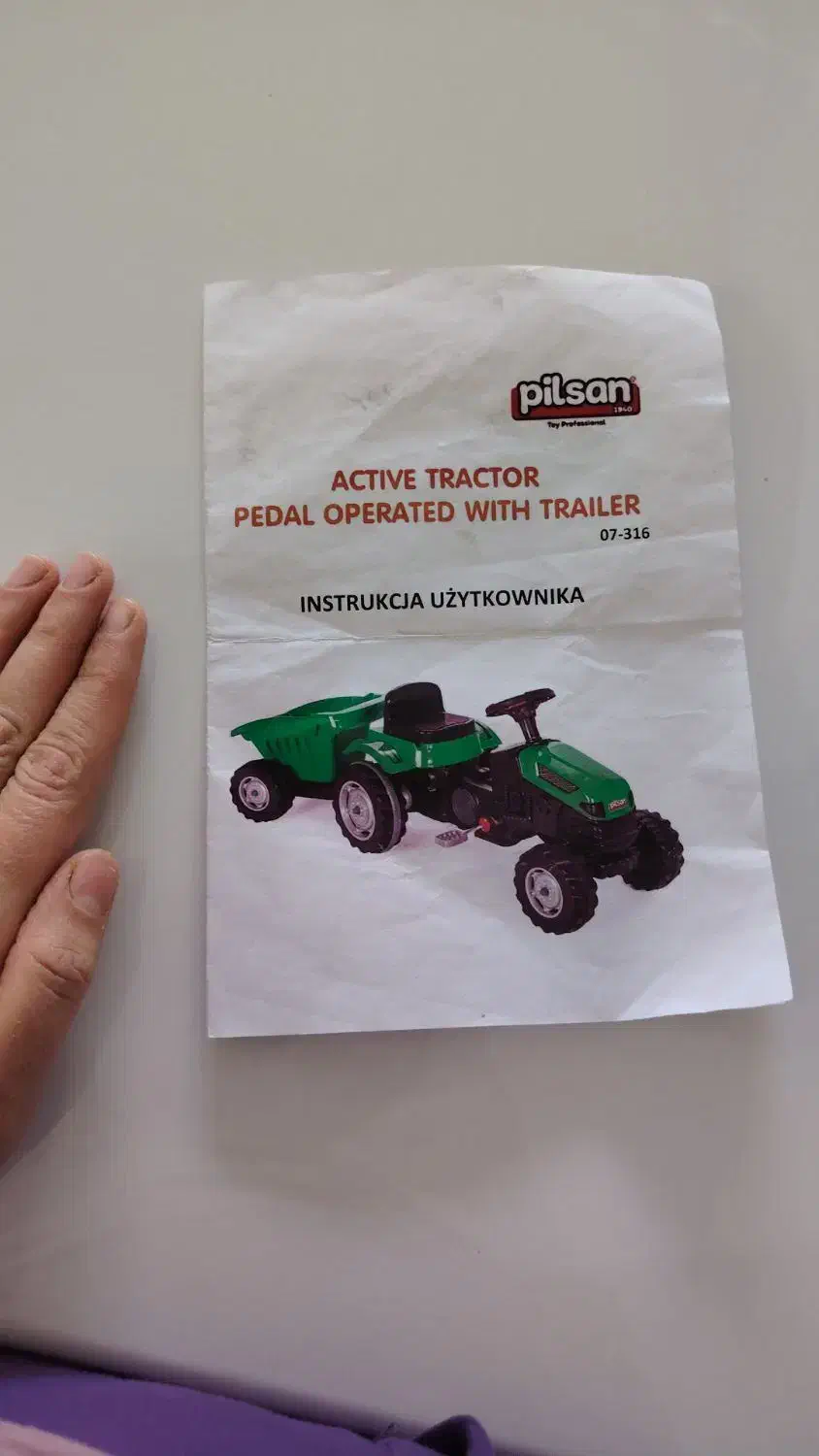 تراکتور پدالی کودک|اسباب‌‌بازی|پیرانشهر, |دیوار