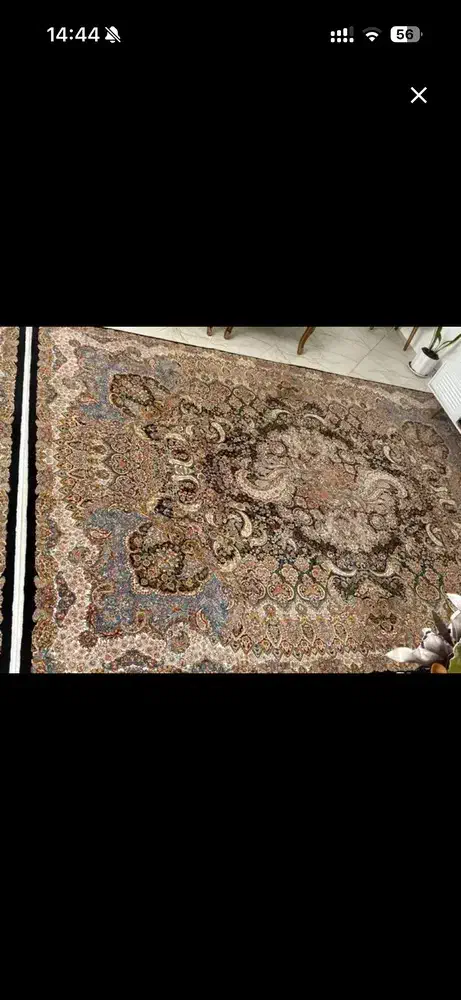 ۳تخته فرش ۹متری کاشان|فرش|خاوران, |دیوار