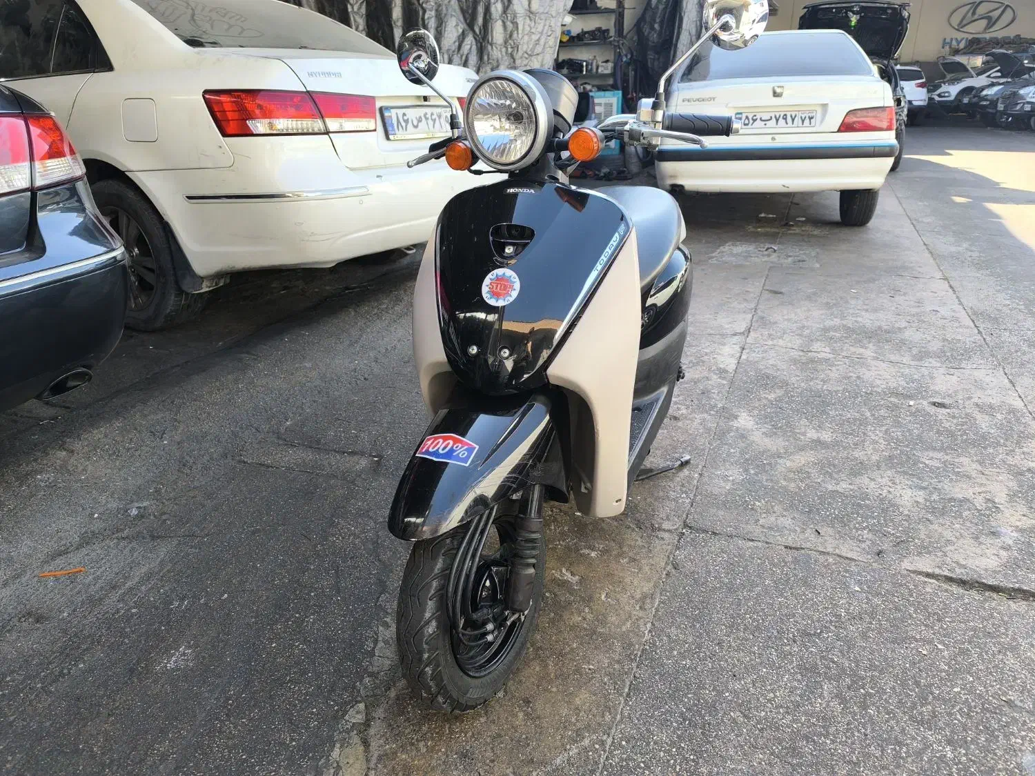 پاکشتی هندا مدل بالا|موتورسیکلت|شیراز, ریشمک|دیوار