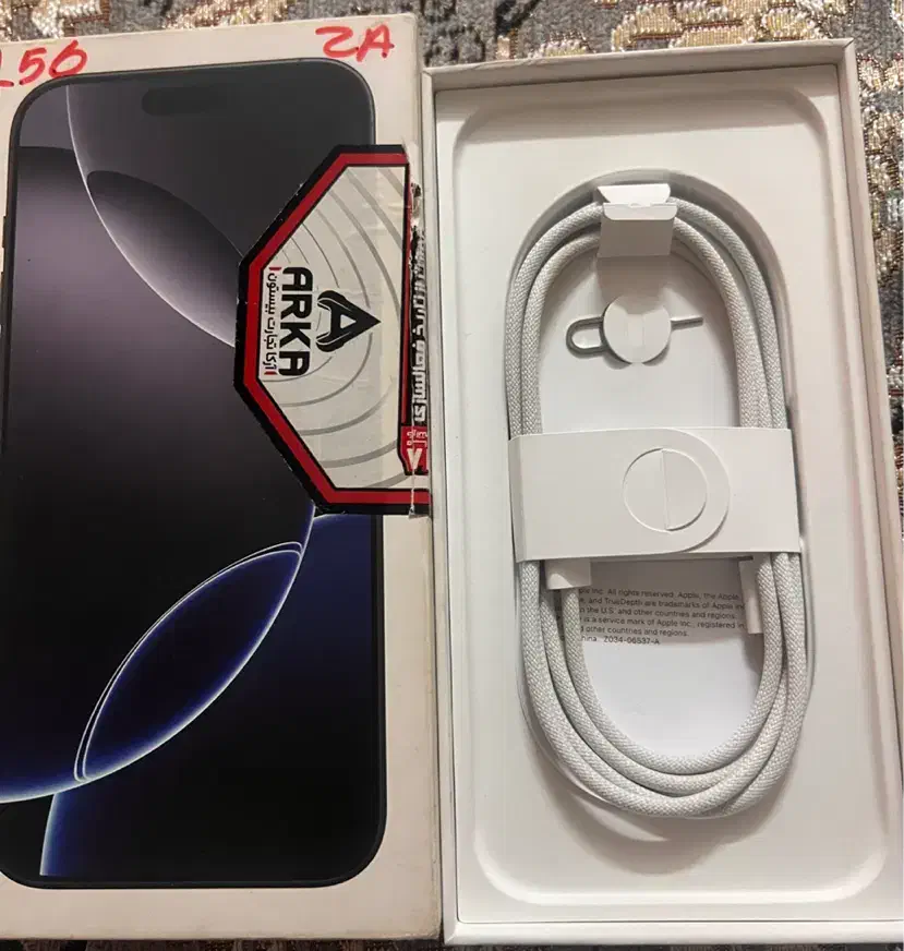 آیفون 16پرومکس حافظه 256گیگابایت ZAرنگ مشکی|موبایل|تهران, خانی آباد نو جنوبی|دیوار