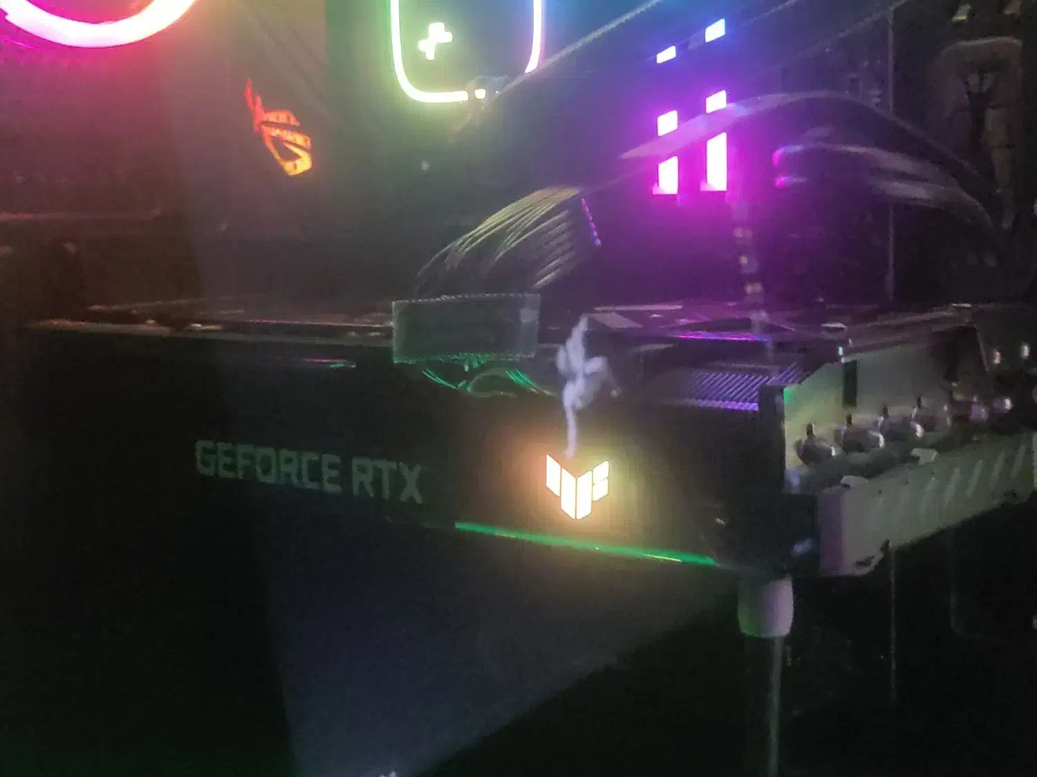 rtx 3080ti asus tuf کارت گرافیک|قطعات و لوازم جانبی رایانه|تهران, بهارستان|دیوار